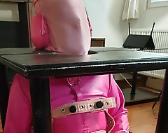 My permanent chastised nylon sissy doll