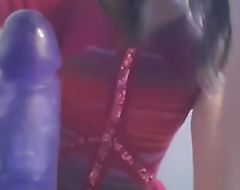 Sexy CD Rides In A Cute Miniskirt